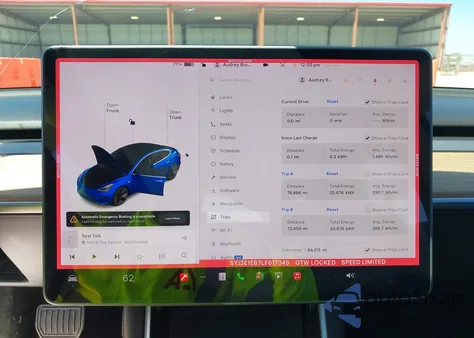 2020 Tesla Model 3 Long Range Dual Motor All-Wheel Drive from USA, damaged, VIN 5YJ3E1EB7LF617349